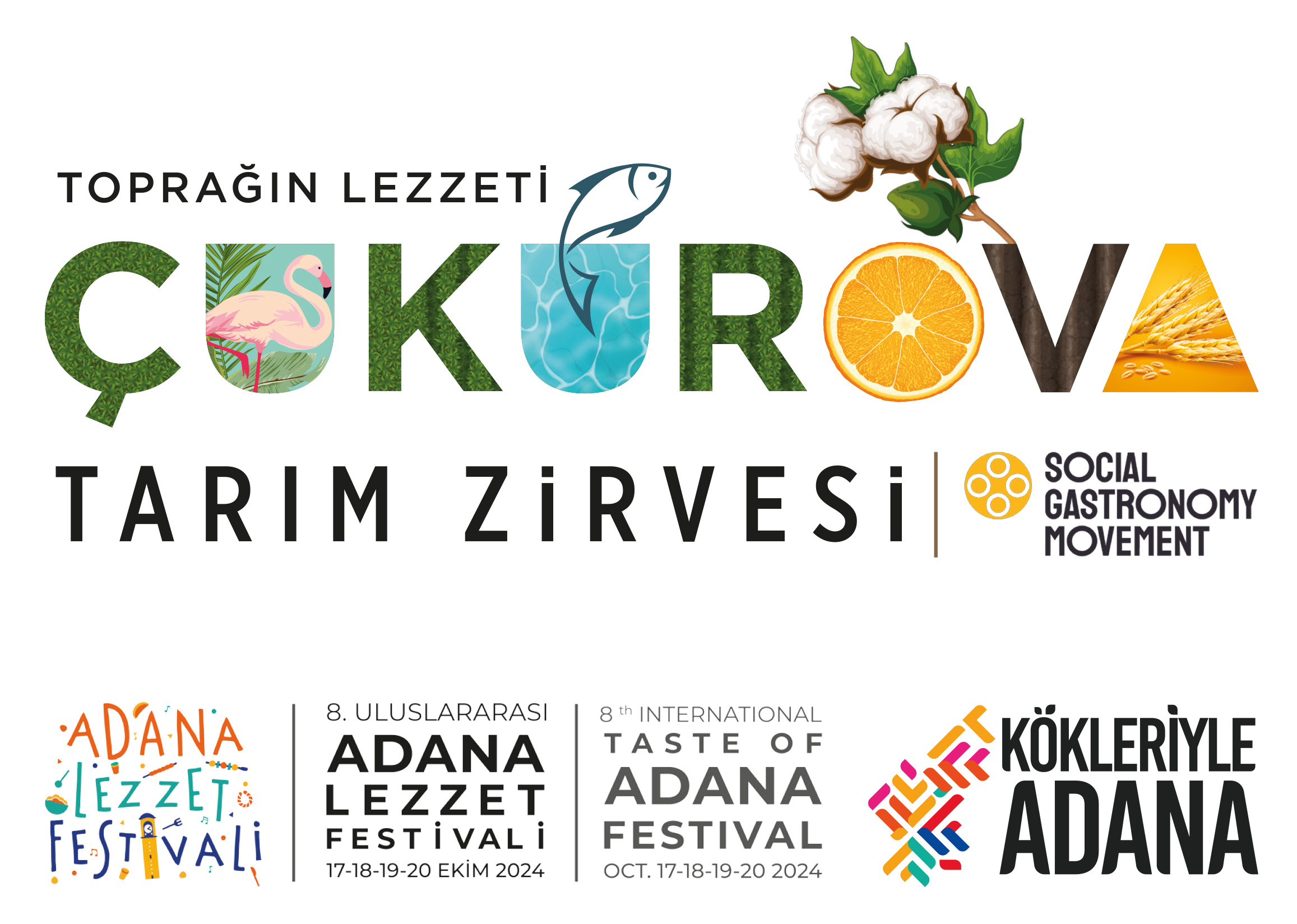 8. ULUSLARARASI ADANA LEZZET FESTİVALİ KAPSAMINDA TÜRKİYE’NİN İLK SOSYAL GASTRONOMİ ODAKLI TARIM ZİRVESİ DÜZENLENİYOR