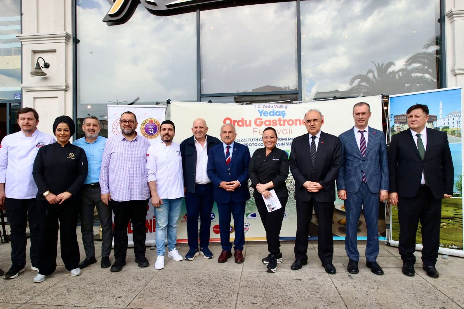 Yedaş Gastro Ordu Protokol ve Basın Lansmanı, Atabeyoğlu Çiftliği Restoran’da yoğun katılımla gerçekleştirildi.