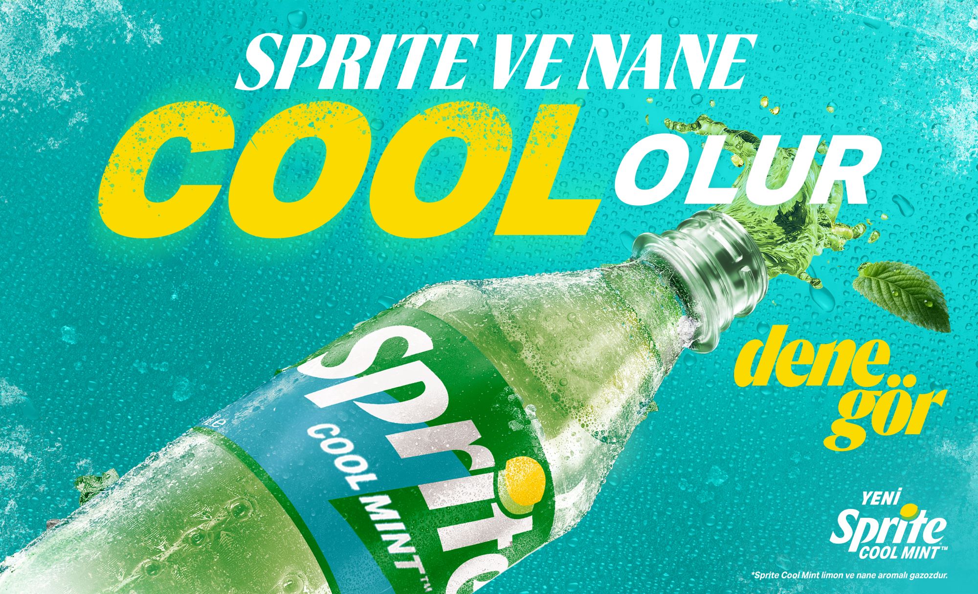 SPRITE’TAN TÜRKİYE’DE BİR İLK: COOL MINT