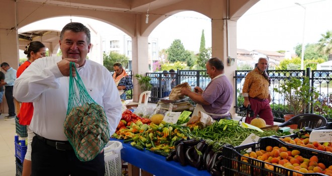 Çeşme’de Plastik Atıksız Üretici Pazarı