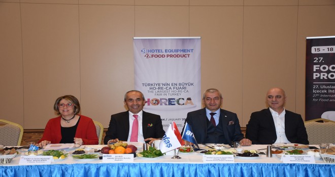 Türkiye’nin En Büyük HORECA Fuarı, 15-18 Ocak’ta Antalya’da Ziyarete Açılıyor