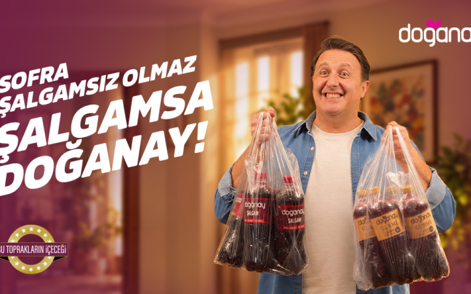 DOĞANAY VE İLKER AYRIK’TAN YENİ KAMPANYA: “SOFRA ŞALGAMSIZ OLMAZ, ŞALGAMSA DOĞANAY!”