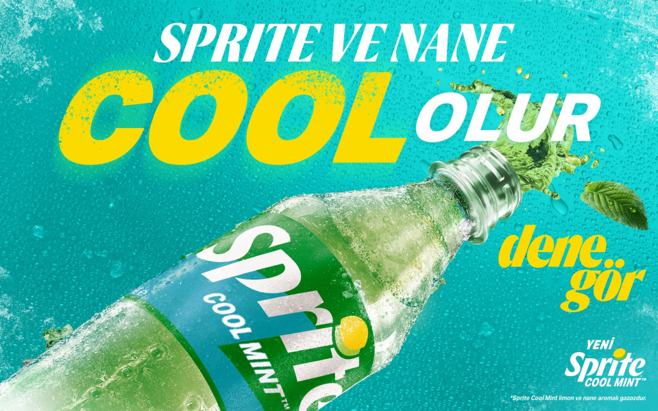 SPRITE’TAN TÜRKİYE’DE BİR İLK: COOL MINT